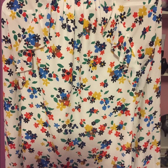 Small floral kate spade top - Picture 3 of 3